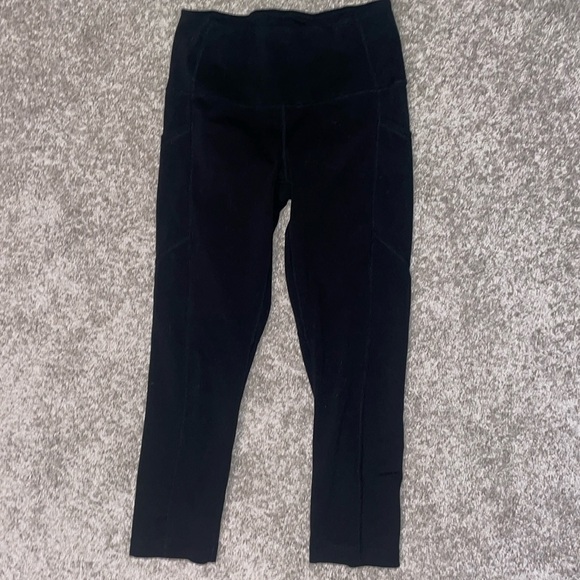 Cropped ankle leggings with pockets - Picture 1 of 1